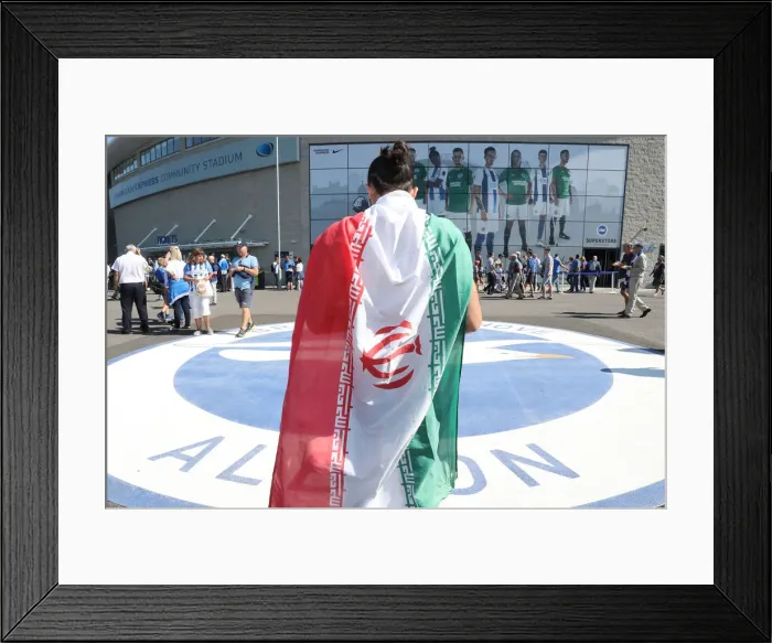 Framed Print : Brighton and Hove Albion vs. Fulham: Premier League Showdown at American Express Community Stadium (September 1, 2018) Framed Print : Brighton and Hove Albion vs. Fulham: Premier League Showdown at American Express Community Stadium (September 1, 2018)