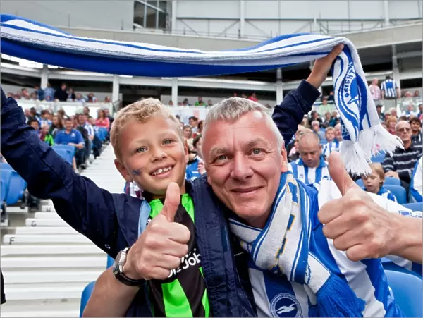 Brighton and Hove Albion: Electric Atmosphere - Crowd Shots from The Amex Stadium (2012-2013)