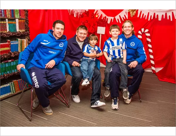 Brighton & Hove Albion Young Seagulls Magical Christmas Party at Santa's Grotto (2012)