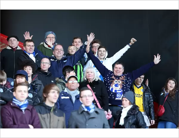 AFC Bournemouth's Visit to Brighton & Hove Albion - 2013-14 Season: Brighton & Hove Albion vs. AFC Bournemouth (Away)