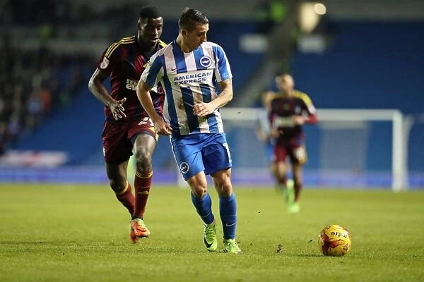 Anthony Knockaert: In Action for Brighton & Hove Albion vs Ipswich Town, EFL Sky Bet Championship 2017