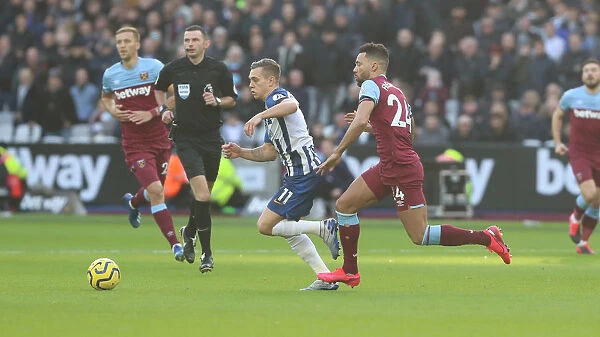 Battling in the Premier League: West Ham United vs. Brighton and Hove Albion (February 1, 2020)