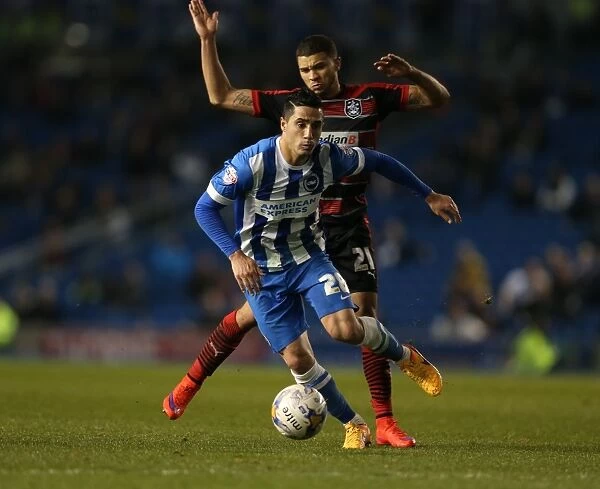 Beram Kayal in Action: Brighton Midfielder Battles Huddersfield Town (April 2015)