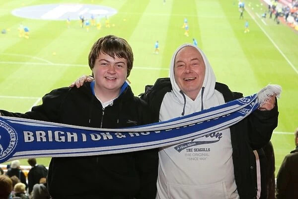 Brighton and Hove Albion Away Days 2013-14: Fans in Full Force at Wigan Athletic (November 23, 2013)