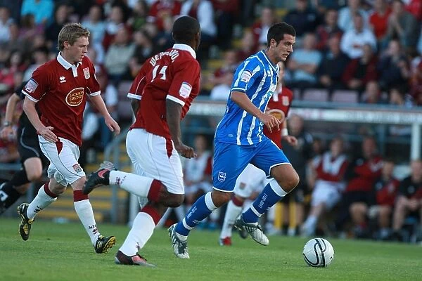 Brighton & Hove Albion Away at Northampton Town (FLC) - 2010-11 Season