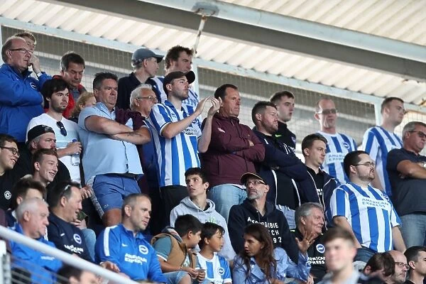 Brighton and Hove Albion Fans in Full Swing at Reading's Madejski Stadium, Sky Bet Championship 2016