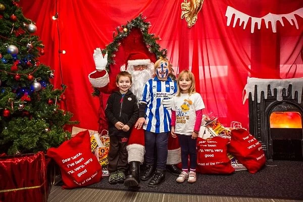 Brighton & Hove Albion FC: Magical Young Seagulls Christmas Party 2012 at Santa's Grotto