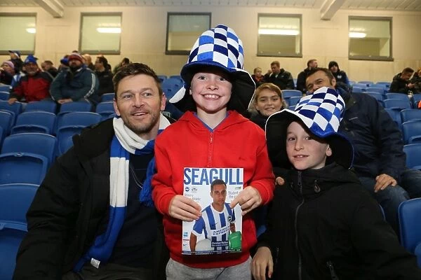 Brighton and Hove Albion FC: Unwavering Fan Support Against Wigan Athletic in Sky Bet Championship (4 November 2014)