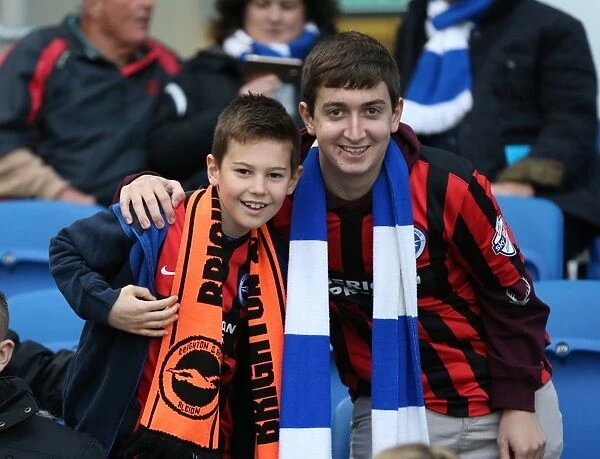 Brighton and Hove Albion FC: Unwavering Support Against Blackburn Rovers in Sky Bet Championship (November 2014)
