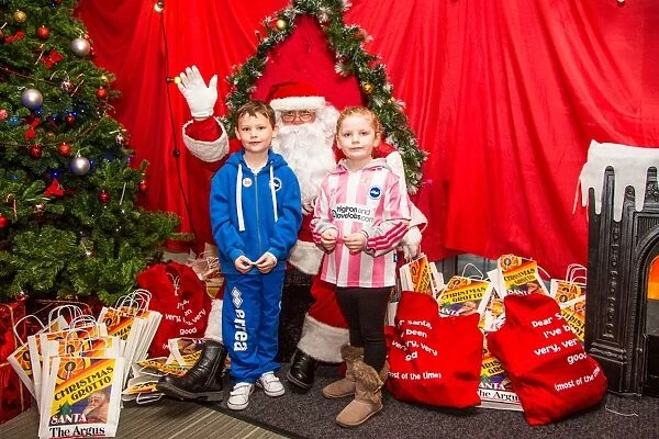 Brighton & Hove Albion FC: Young Seagulls Magical Christmas Party at Santa's Grotto (2012)