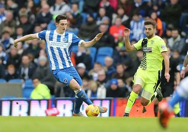 Brighton and Hove Albion vs. Huddersfield Town: A Fierce Battle in the Sky Bet Championship (23rd January 2016)
