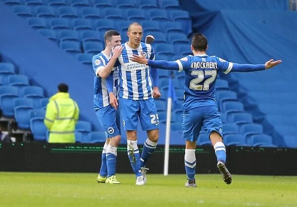 Brighton and Hove Albion vs. Huddersfield Town: A Championship Battle at American Express Community Stadium (23rd January 2016)