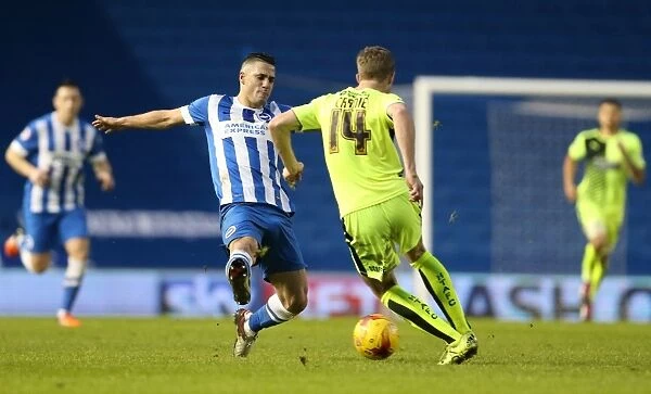 Brighton and Hove Albion vs. Huddersfield Town: A Championship Battle at American Express Community Stadium (23rd January 2016)