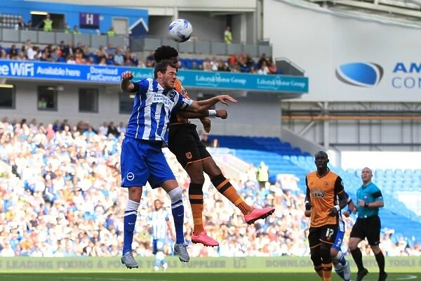 Brighton & Hove Albion vs. Hull City: A Battle for the Ball - Greer vs. Akpom (Sky Bet Championship, 12th September 2015)