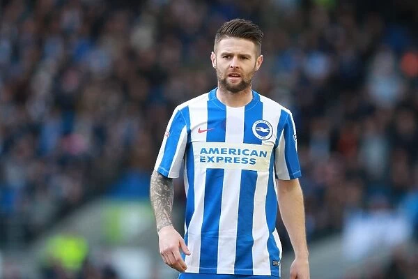Brighton & Hove Albion vs. Queens Park Rangers: Oliver Norwood in Action during the EFL Sky Bet Championship Match, 27 / 12 / 2016