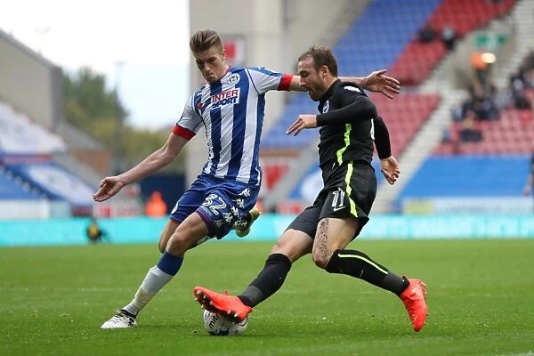 Brighton and Hove Albion vs. Wigan Athletic: Sky Bet Championship Showdown at DW Stadium (22nd October 2016)