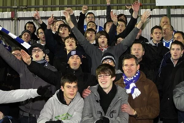 Brighton & Hove Albion's 2010-11 FA Cup Away Game at Woking