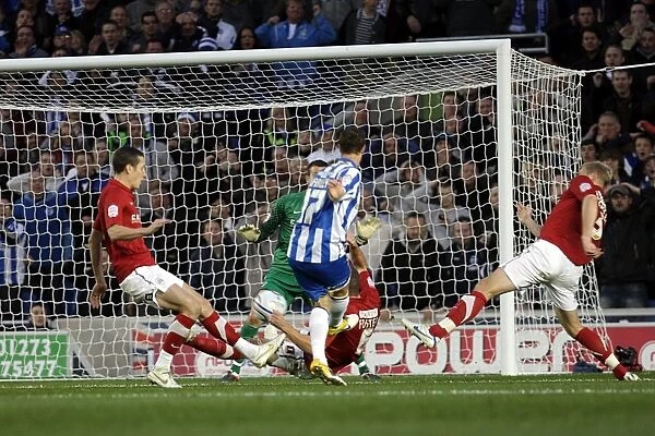 Brighton v Barnsley nPower Championship - Ryan Harley scores Albions second goal