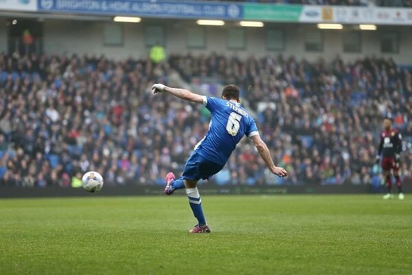Dale Stephens in Action: Brighton & Hove Albion vs Norwich City (Sky Bet Championship, April 2015)