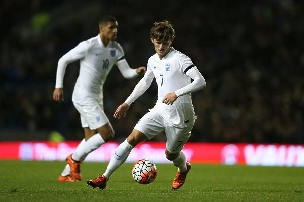 England U21s vs. Switzerland: Action-Packed Match at Brighton and Hove Albion's American Express Community Stadium (U21 Euro Qualifier, 16 November 2015)