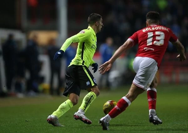 Intense Championship Showdown: Brighton and Hove Albion vs. Bristol City (23FEB16)