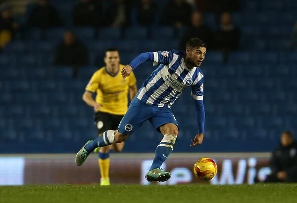 Jake Forster-Caskey in Action: Brighton & Hove Albion vs Wigan Athletic, American Express Community Stadium, 4 November 2014