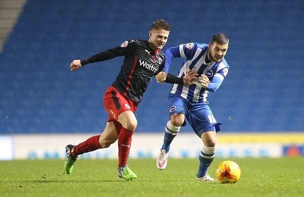Jake Forster-Caskey in Action: Brighton & Hove Albion vs. Reading, American Express Community Stadium (2014)