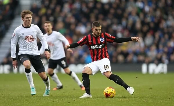 Jake Forster-Caskey in Action: Derby County vs. Brighton & Hove Albion (6th December 2014)