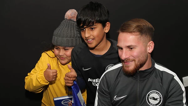 Player Signing Session at Brighton & Hove Albion FC's Dicks Bar, February 2020