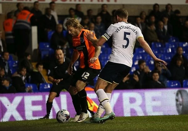 Tottenham vs. Brighton: A Battle in the Capital One Cup at White Hart Lane (29Oct14)