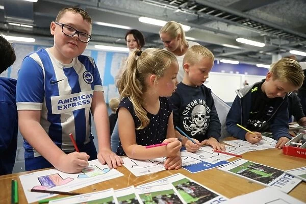 Young Seagulls in Action: Brighton & Hove Albion FC's Open Training Session (July 2016)