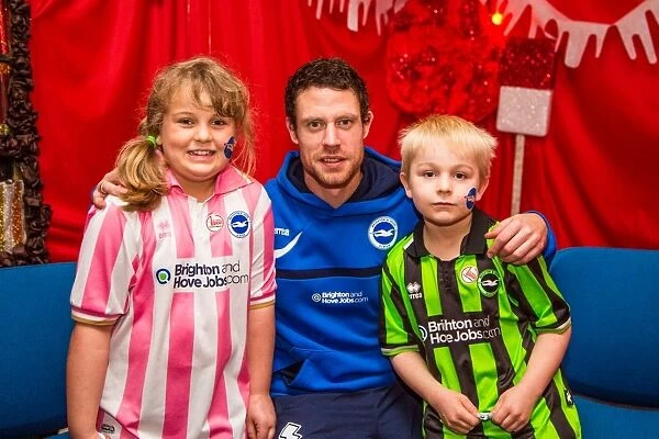 Young Seagulls of Brighton & Hove Albion FC Celebrate Christmas at Santa's Magical Grotto (2012)
