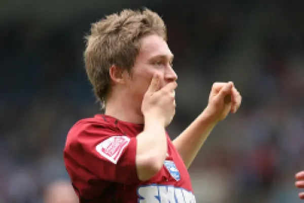 Buy Jake Robinson celebrates his first goal