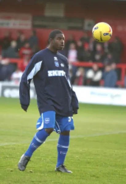 Buy Alastair John warms up before the game