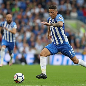 Anthony Knockaert in Action: Brighton and Hove Albion vs Newcastle United, Premier League (September 2017)