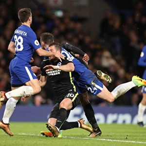 Boxing Day Clash: Chelsea vs. Brighton and Hove Albion - Premier League (26DEC17) - Intense Action at Stamford Bridge