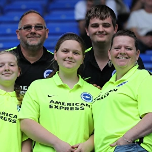 Brighton and Hove Albion Fans in Full Force at Reading's Madejski Stadium (2016 Championship Match)