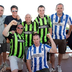 Brighton and Hove Albion FC: Electric Atmosphere of Away Crowds in Portugal Pre-season 2011-12