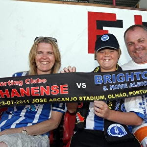 Brighton and Hove Albion FC: Portugal Pre-season 2011-12 - Electric Atmosphere of Away Crowds