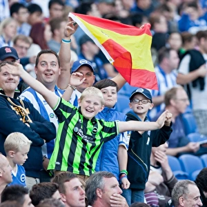 2012-13 Home Games Canvas Print Collection: Cardiff City - 21-08-2012
