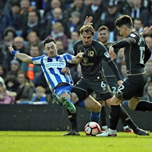 Brighton and Hove Albion vs Milton Keynes Dons: FA Cup 3rd Round Clash at American Express Community Stadium (07JAN17)