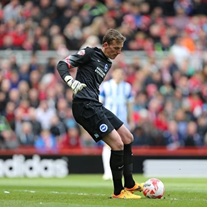 Christian Walton in Action: Middlesbrough vs. Brighton & Hove Albion (May 2015) - Sky Bet Championship Showdown
