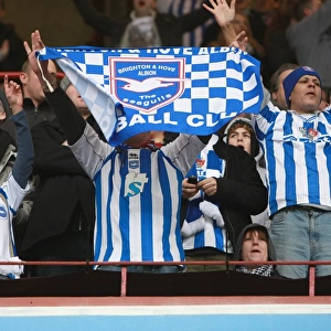 Electric FA Cup 4th Round Atmosphere: Brighton & Hove Albion at Villa Park, January 2010