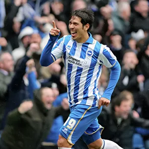 Ex-players and managers Poster Print Collection: Leonardo Ulloa