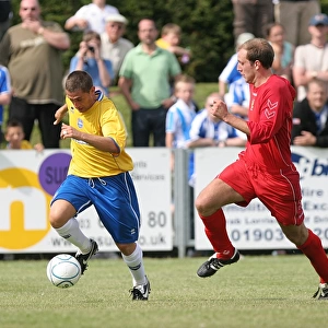 Nicky Forster's Debut for Brighton & Hove Albion at Worthing, July 2007