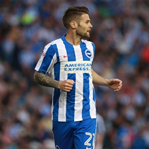 Oliver Norwood in Action: Brighton & Hove Albion vs Colchester United, EFL Cup 2016