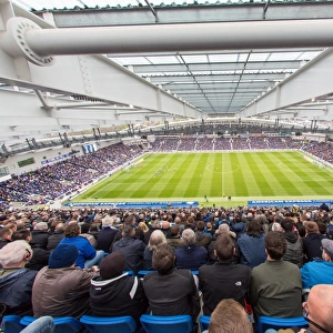 Panoramic View of The Amex Stadium: Brighton and Hove Albion vs Derby County, Sky Bet Championship Match (2016)
