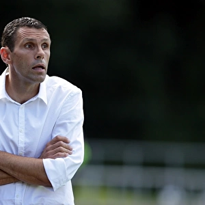 Passionate Manager Gus Poyet at Brighton and Hove Albion FC