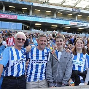 Sea of Supporters: Brighton and Hove Albion vs Atletico de Madrid at the American Express Community Stadium (2017)