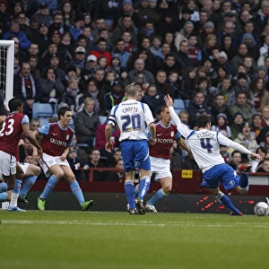 Tommy Elphick scores at The Holte End